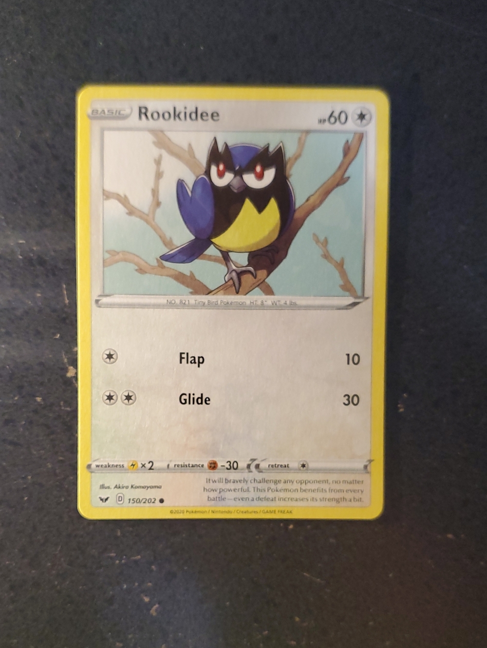 Rookidee Trading Card - Yellow Border,